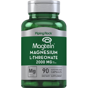 Magnésio L-Treonato Magtein 90 Cápsulas de Rápida Absorção       