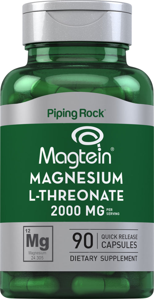 แมกนีเซียม แอล-ทรีโอเนต  แม็กตีน 90 แคปซูลแบบปล่อยตัวยาเร็ว       