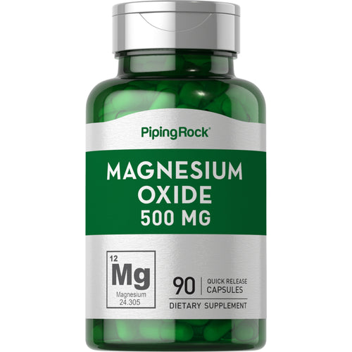 Magnesiumoxide  500 mg 90 Snel afgevende capsules     