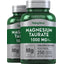 Magnesium Taurate, 1000 mg (per serving), 250 Coated Caplets, 2  Bottles