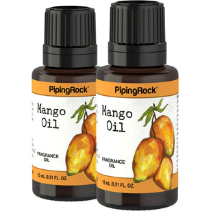 Mango Fragrance Oil, 1/2 fl oz (15 mL) Dropper Bottle, 2  Dropper Bottles