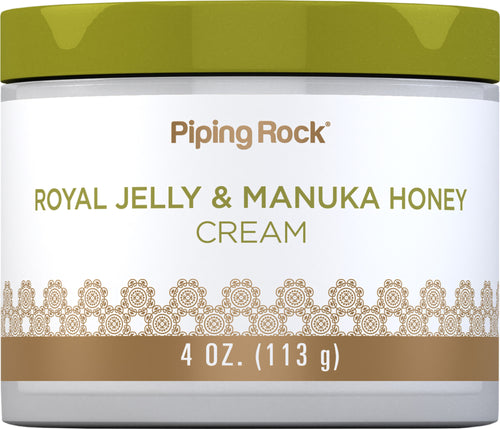 Royal Jelly og Manuka-honningkrem 4 ounce 113 g Krukke    