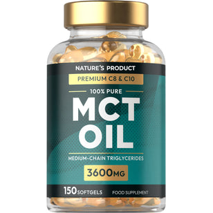 MCT Oil, 3600 mg, 150 Softgels