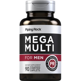 Mega Multiple pentru bărbaţi 90 Tablete cu înveliş solubil protejate       
