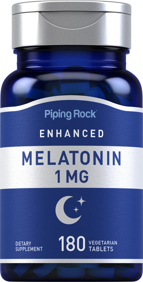 Melatonin, 1 mg, 180 Tablets Bottle