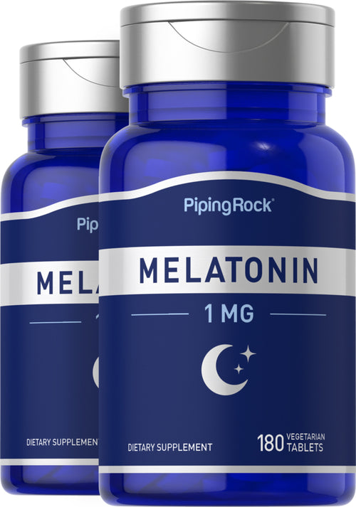 Mélatonine ,  1 mg 180 Comprimés 2 Bouteilles