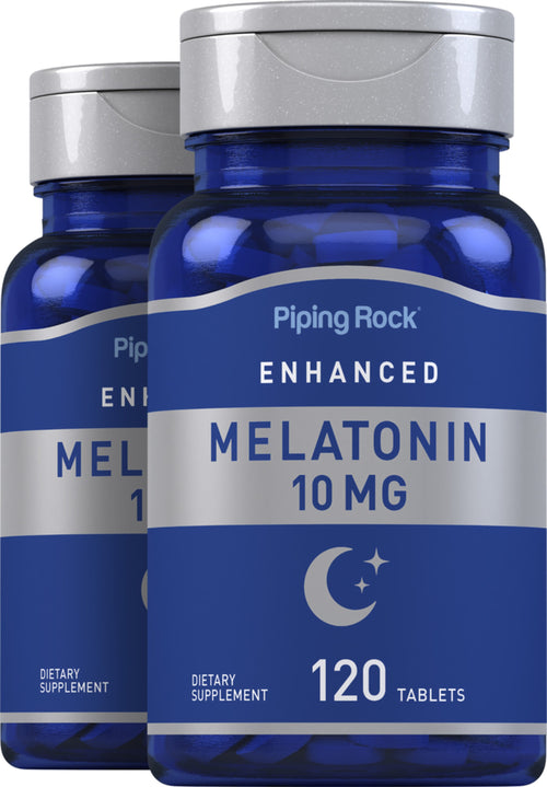 Mélatonine ,  10 mg 120 Comprimés 2 Bouteilles