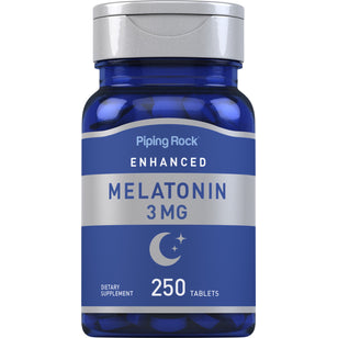 Melatonin, 3 mg, 250 Tablets