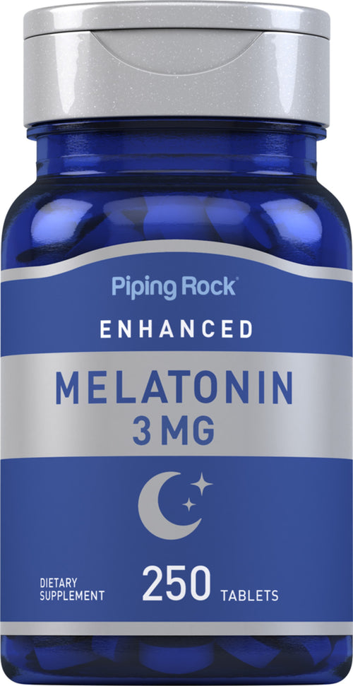 Melatonin, 3 mg, 250 Tablets Bottle