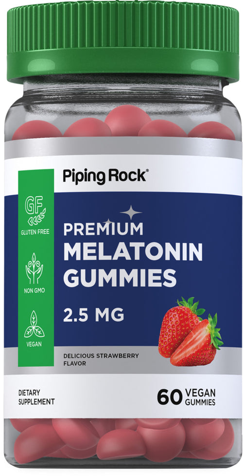 Melatonina (Bayas naturales),  2.5 mg 60 Veganska gummies