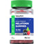 Melatonin-Gummis (köstlich gemischte Beeren)  10 mg (pro Portion) 70 Vegane Gummibärchen 