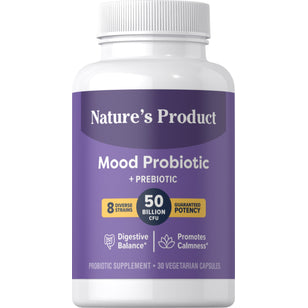 Mood Probiotic 50 Billion, 30 Vegetarian Capsules