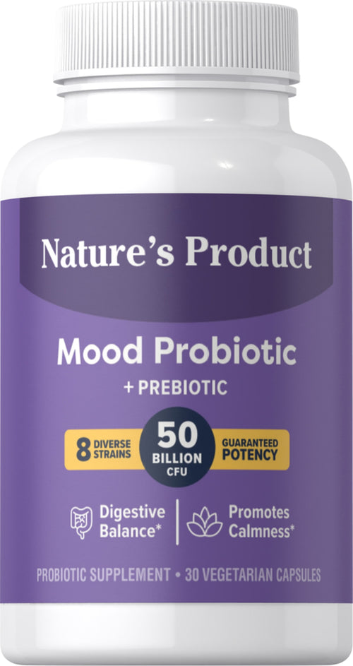 Mood Probiotic 50 Billion, 30 Vegetarian Capsules