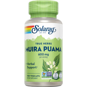 Muira Puama, 600 mg (per serving), 100 Vegetarian Capsules