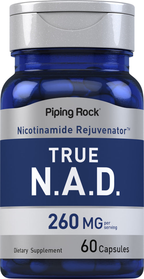 NAD 260 mg (par portion) 60 Gélules à libération rapide     