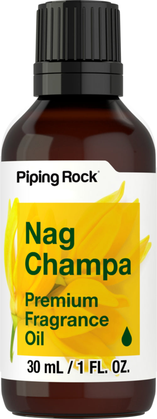 Huile de parfum premium Nag Champa 1 onces liquides 30 mL Compte-gouttes en verre
