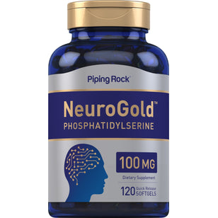 腦黃金磷脂醯絲氨酸膠囊  100 mg 120 快速釋放軟膠囊     