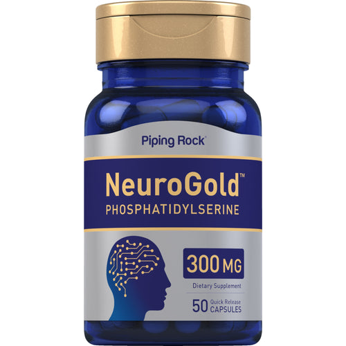 NeuroGold Fosfatidylserin  300 mg 50 Hurtigvirkende kapsler     
