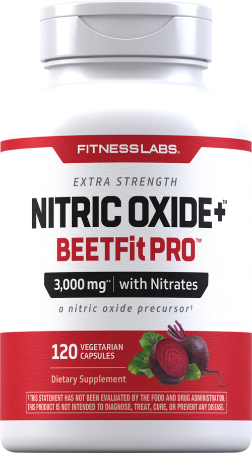 Óxido nítrico BeetFit Pro, 120 Cápsulas vegetarianas
