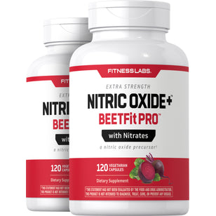Nitric Oxide BeetFit Pro, 120 Vegetarian Capsules, 2  Bottles