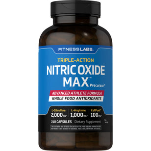 Nitric Oxide Max, 240 Capsules Bottle