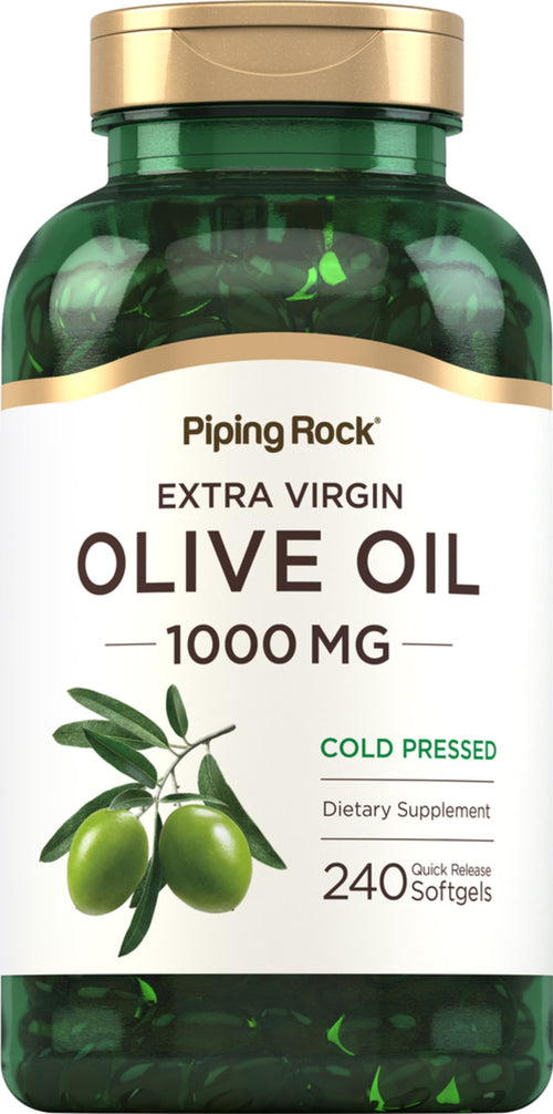 Oliiviöljy 1000 mg 240 Pikaliukenevat geelit     