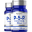 P-5-P (Pyridoxal 5-Phosphate) Coenzymated Vitamin B-6, 50 mg, 200 Tablets, 2  Bottles