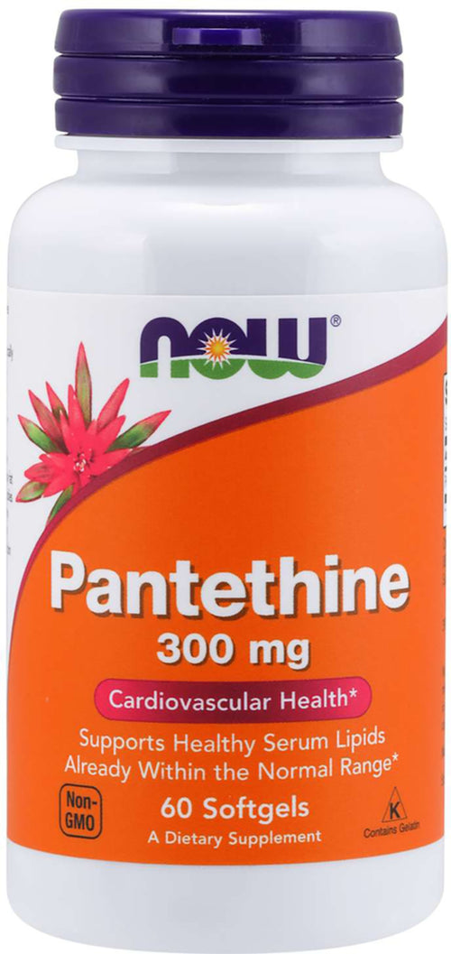 Pantethine (Coenzyme A), 300 mg, 60 Softgels