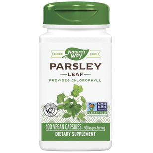Parsley Leaf, 900 mg (per serving), 100 Vegan Capsules