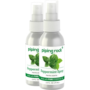 Peppermint Spray, 2.4 fl oz (71 mL) Spray Bottle, 2  Spray Bottles