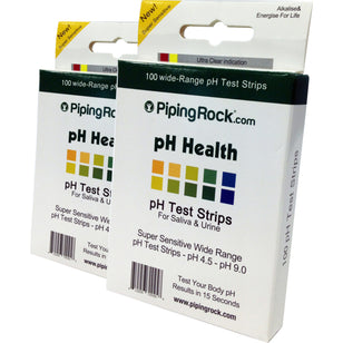 Bandes PH de tests de la salive et de l'urine,  100 Bandes test 2 Boîtes