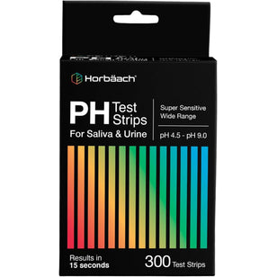 PH Test Strips for Saliva and Urine, 300 Test Strips