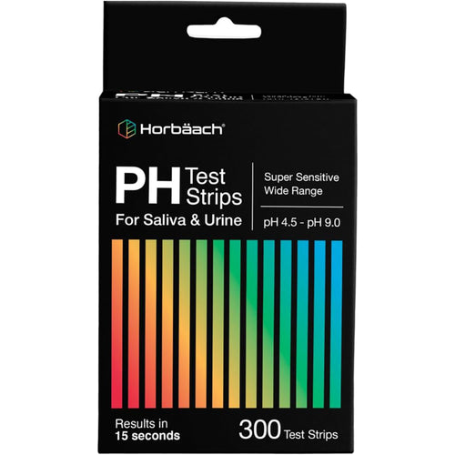 PH Test Strips for Saliva and Urine, 300 Test Strips