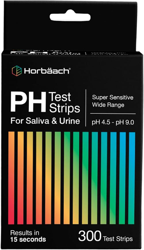 PH Test Strips for Saliva and Urine, 300 Test Strips