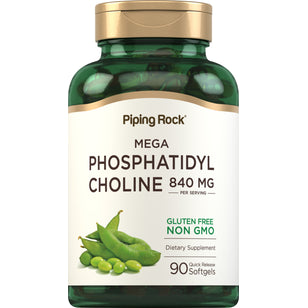 Phosphatidyl Choline, 840 mg (per serving), 90 Quick Release Softgels