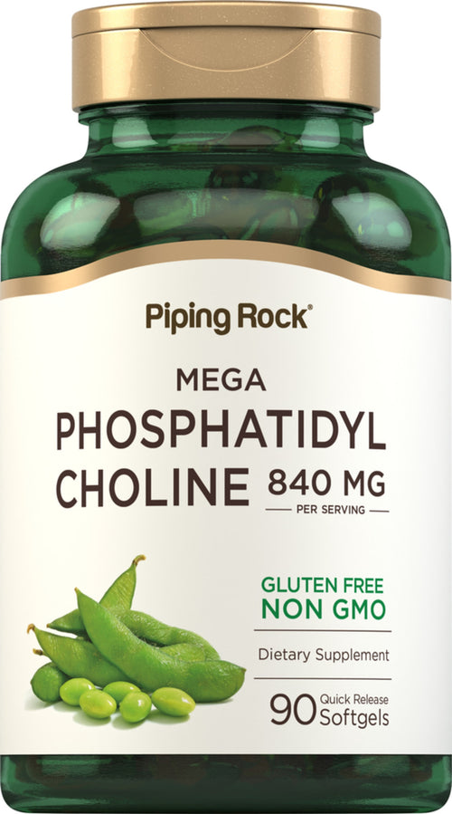 Фосфатидилхолин 840 мг в порции 90 Быстрорастворимые гелевые капсулы  