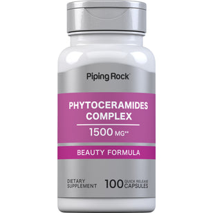 Complexo de Fitoceramidas 1500 mg 100 Cápsulas de Rápida Absorção     