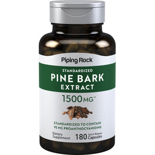 Extracto de corteza de pino  1500 mg 180 Cápsulas de liberación rápida     