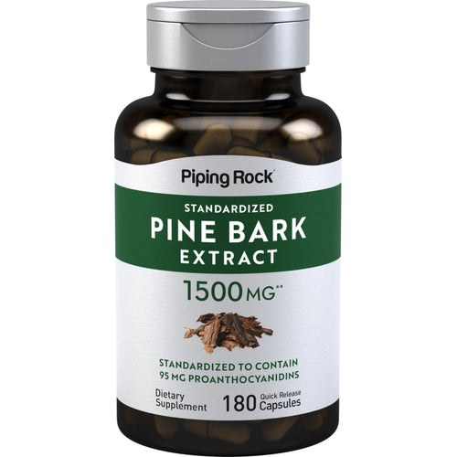 Extract coajă de pin  1500 mg 180 Capsule cu eliberare rapidă     