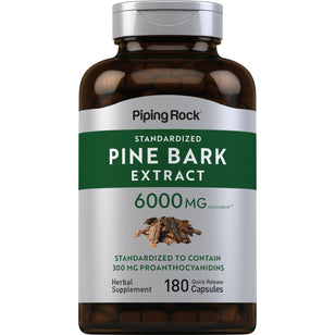 Pine Bark  Extract, 6000 mg, 180 Quick Release Capsules