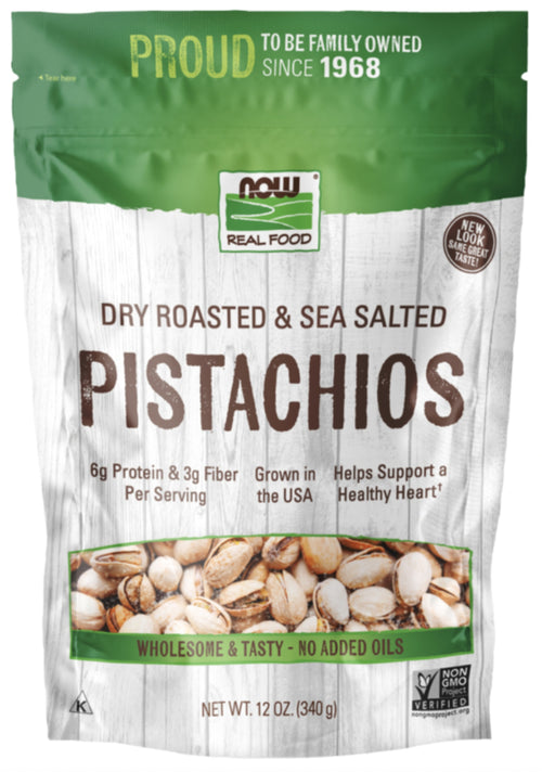 Pistachios Roasted & Salted, 12 oz (340 g) Bag