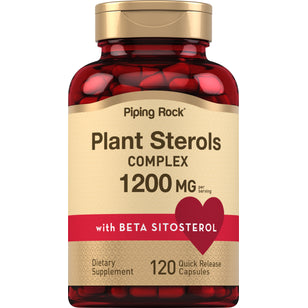Комплекс растительных стеролов с бета-ситостеролом 1200 mg (на каждую дозировку) 120 Быстрорастворимые капсулы       