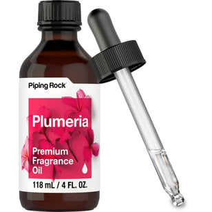 Plumeria Premium Fragrance Oil, 4 fl oz (118 mL) Bottle & Dropper