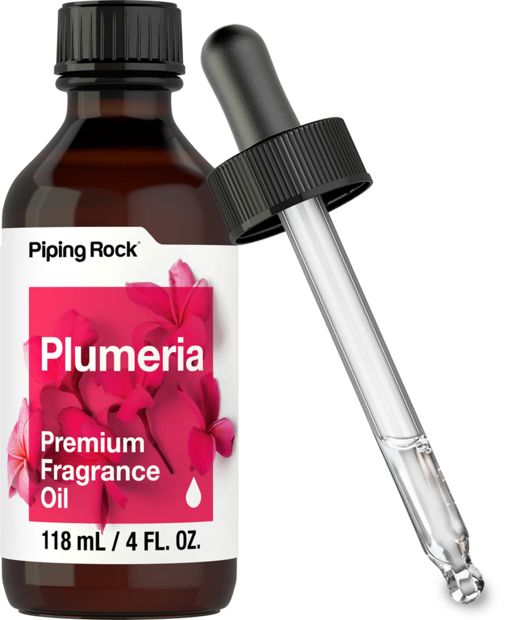 Plumeria Premium Fragrance Oil, 4 fl oz (118 mL) Bottle & Dropper