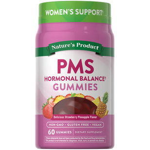 PMS Hormonal Balance (Delicious Strawberry Pineapple), 60 Gummies