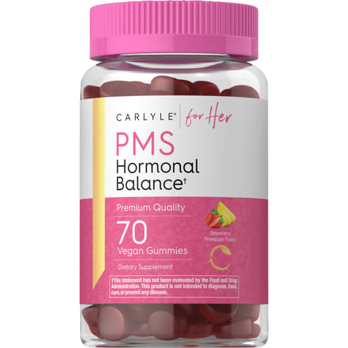 PMS Hormonal Balance (Strawberry Pineapple), 70 Vegan Gummies