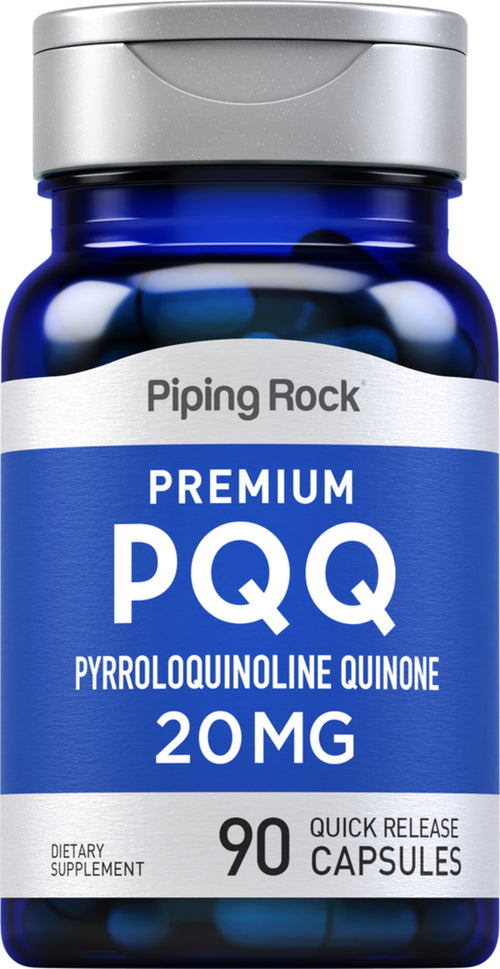 PQQ Pyrroloquinoline Quinone, 20 mg, 90 Quick Release Capsules Bottle