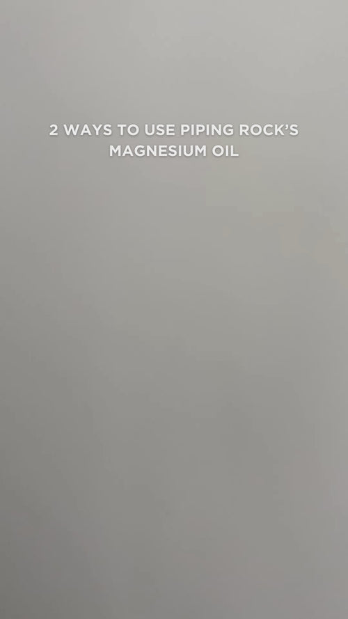 Magnesium Oil, 8 fl oz (236 mL) Spray Bottle Video