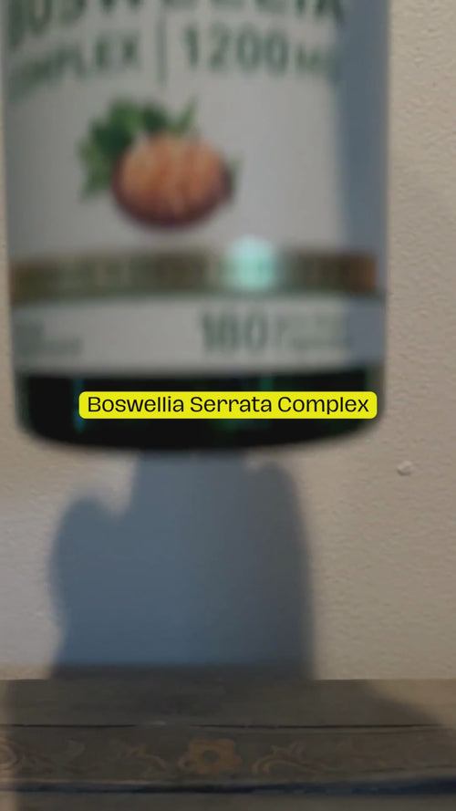 Boswellia Serrata, 1200 mg, 180 Quick Release Capsules Video