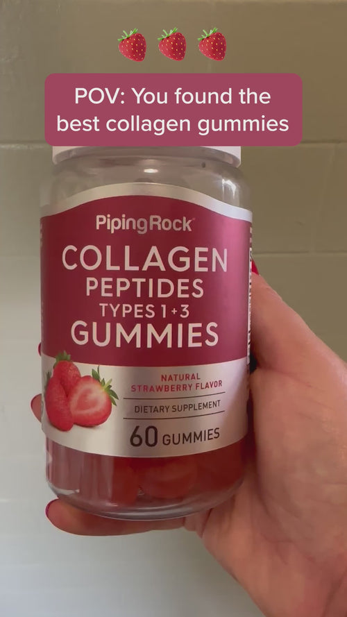 Multi Collagen Peptides Gummies (Delicious Mixed Fruit), 90 Gummies Video